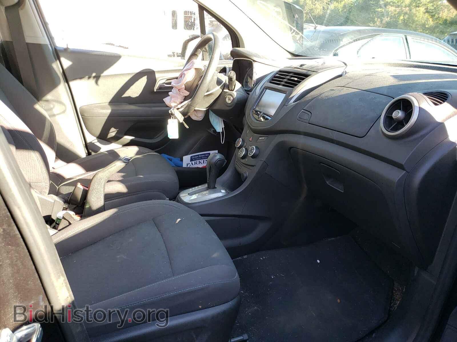 2016 CHEVROLET TRAX - VIN: KL7CJNSB9GB612909 - Фото 5