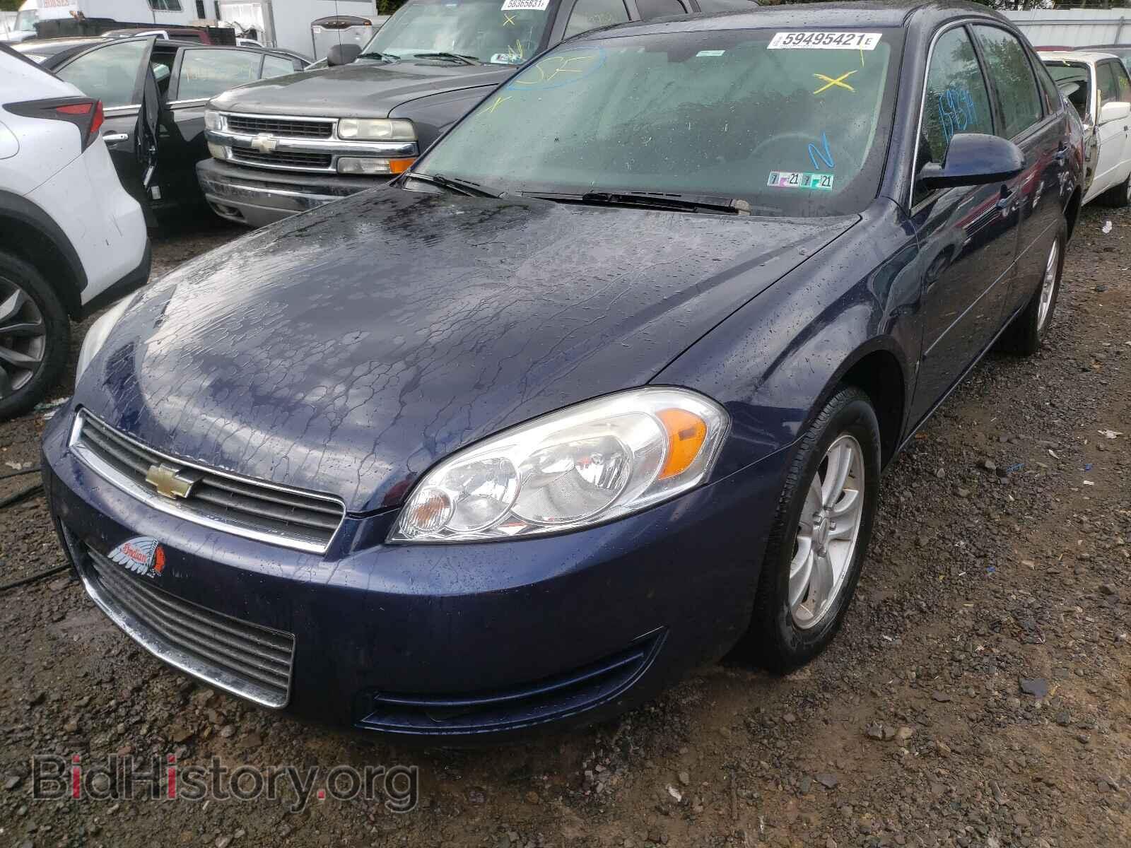 2007 CHEVROLET IMPALA - VIN: 2G1WT58K379301228 - Фото 2