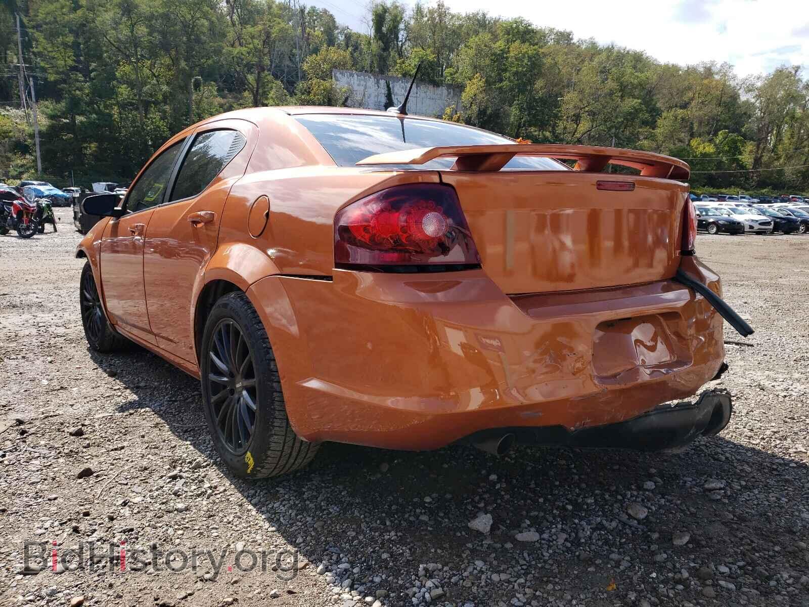 2013 DODGE AVENGER - VIN: 1C3CDZAG8DN753645 - Фото 3