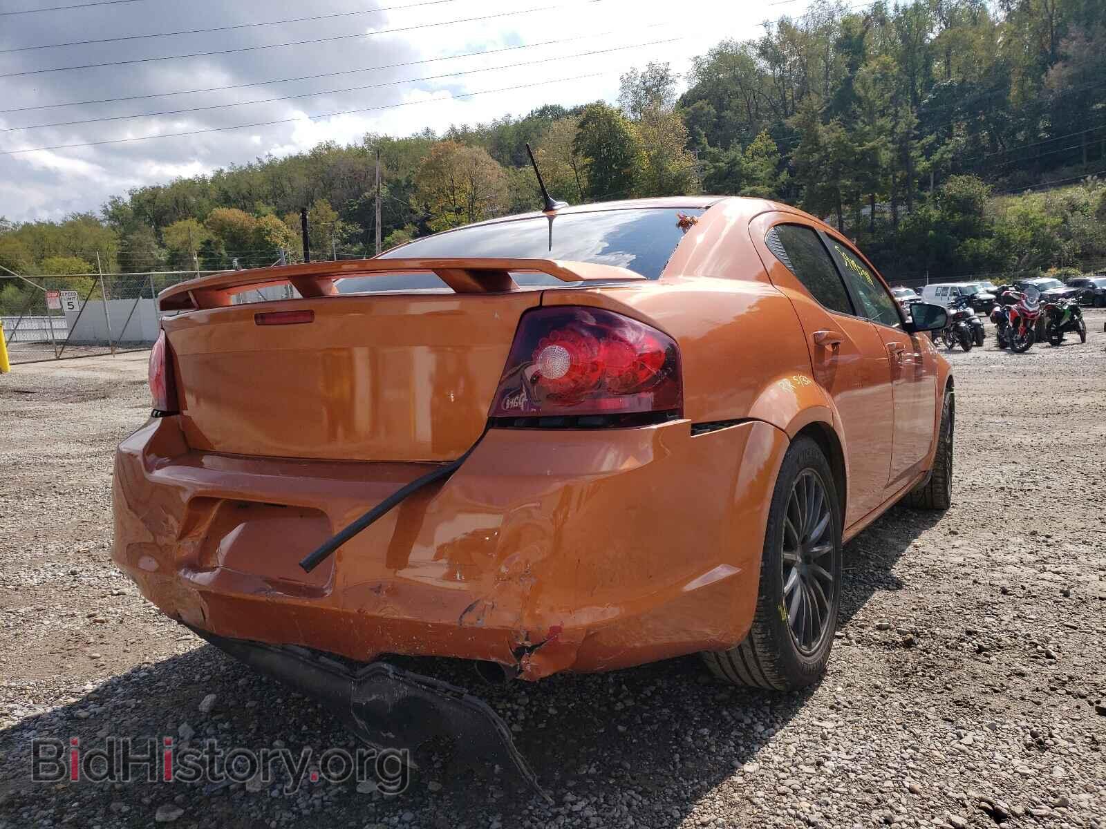 2013 DODGE AVENGER - VIN: 1C3CDZAG8DN753645 - Фото 4