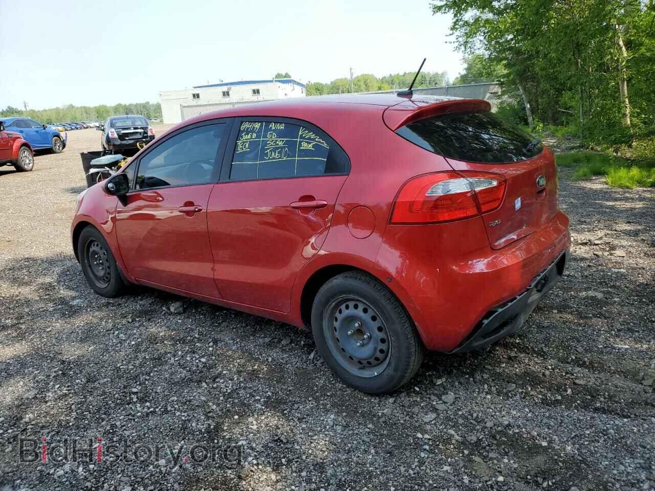 2014 KIA RIO - VIN: KNADM5A31E6961512 - Фото 2