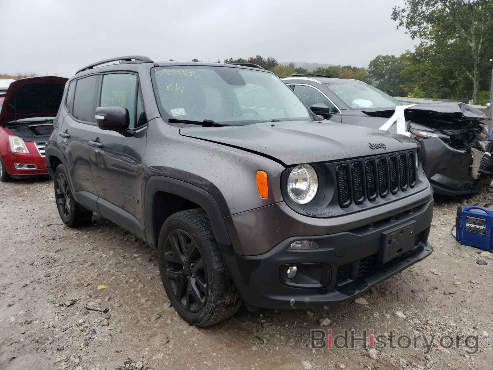 Фотография ZACCJBBT1GPD01068 - JEEP RENEGADE 2016