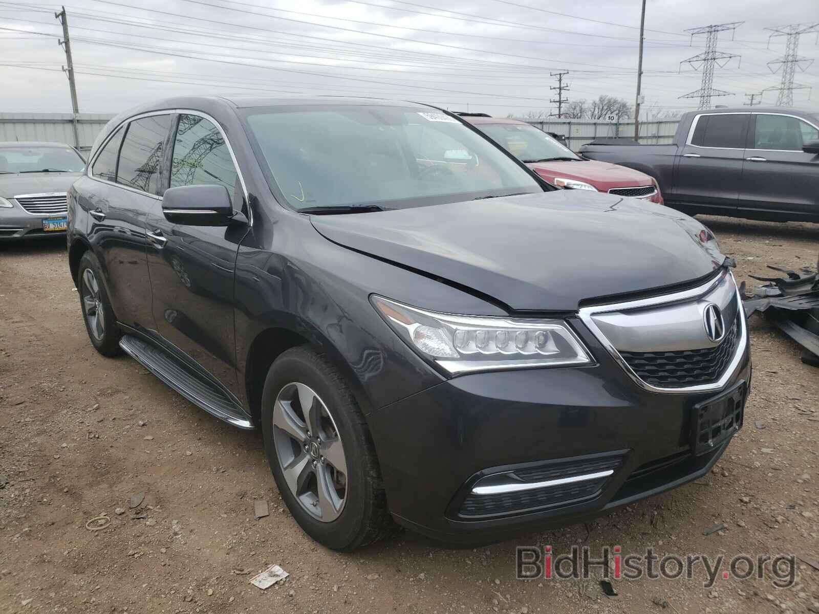 Photo 5FRYD4H27GB057195 - ACURA MDX 2016