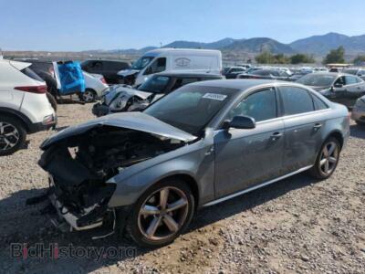 2012 Audi A4 Premium Plus, серый — VIN WAUFFAFL3CN014690, Copart