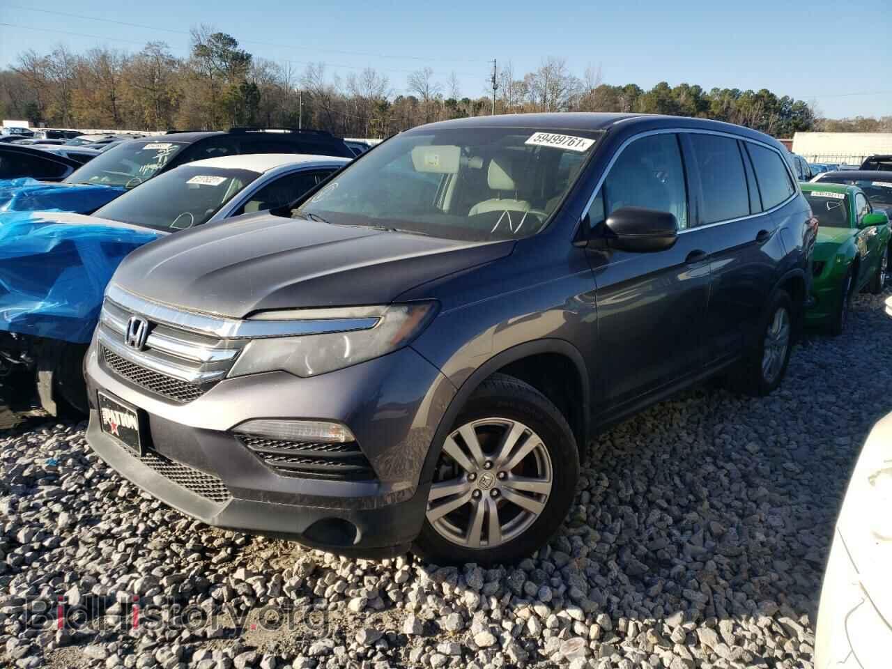 2016 HONDA PILOT - VIN: 5FNYF5H18GB018351 - Фото 2