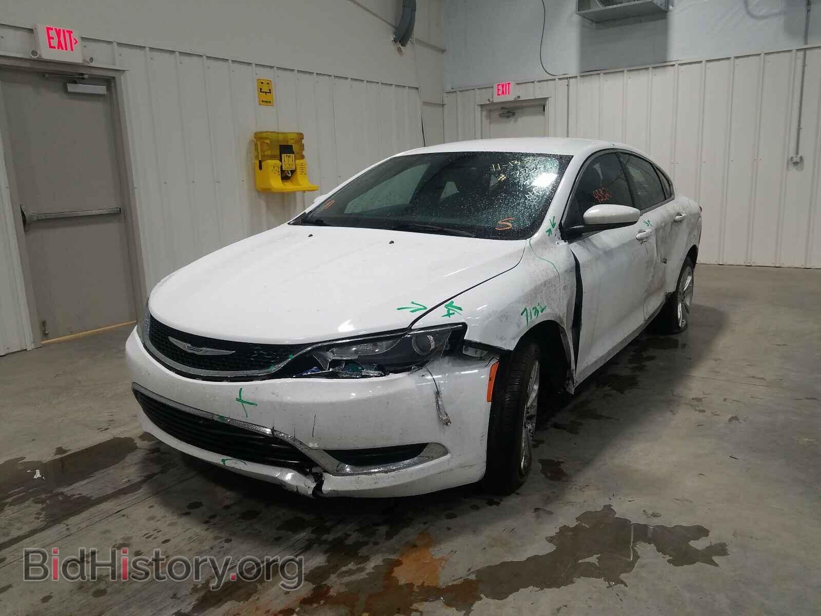 2016 CHRYSLER 200 - VIN: 1C3CCCAB2GN191279 - Фото 2