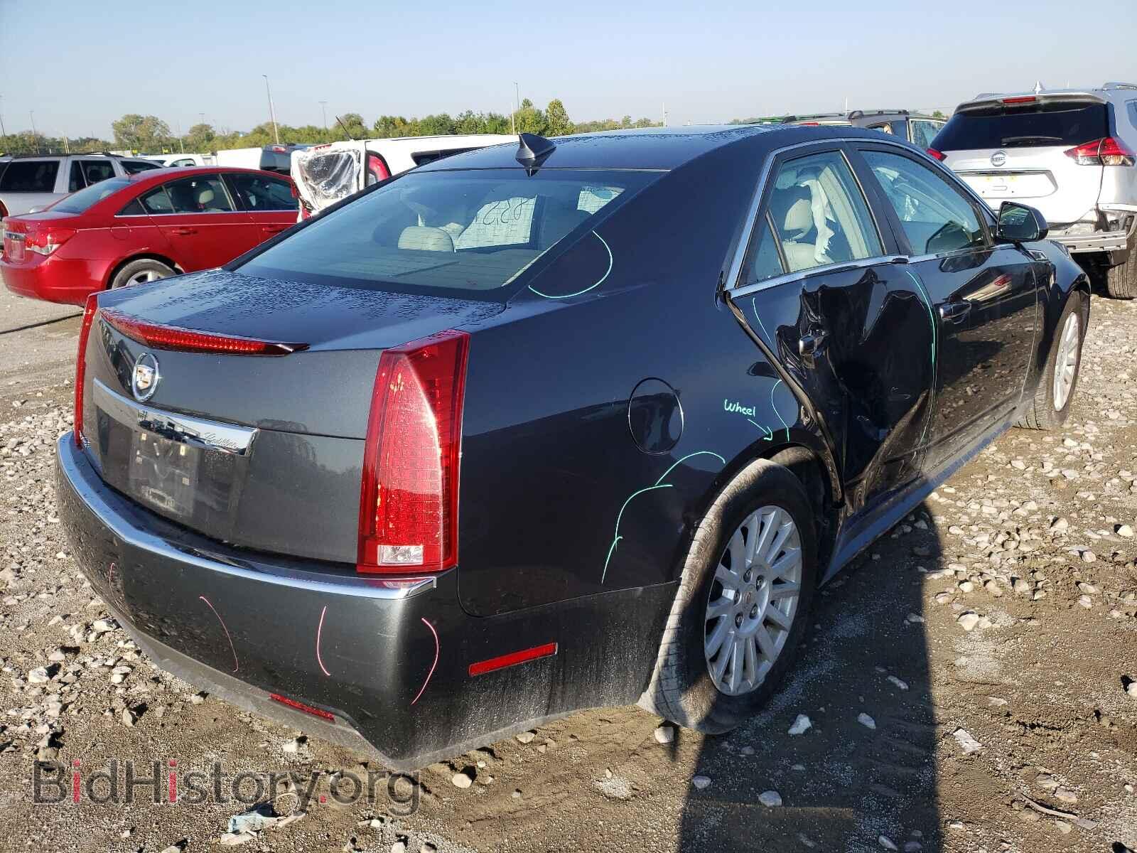 2013 CADILLAC CTS - VIN: 1G6DE5E58D0109660 - Фото 4