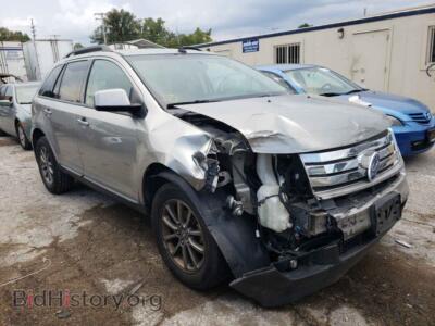 2008 Ford EDGE Edge SEL, silver — VIN 2FMDK38C68BB07846, Copart