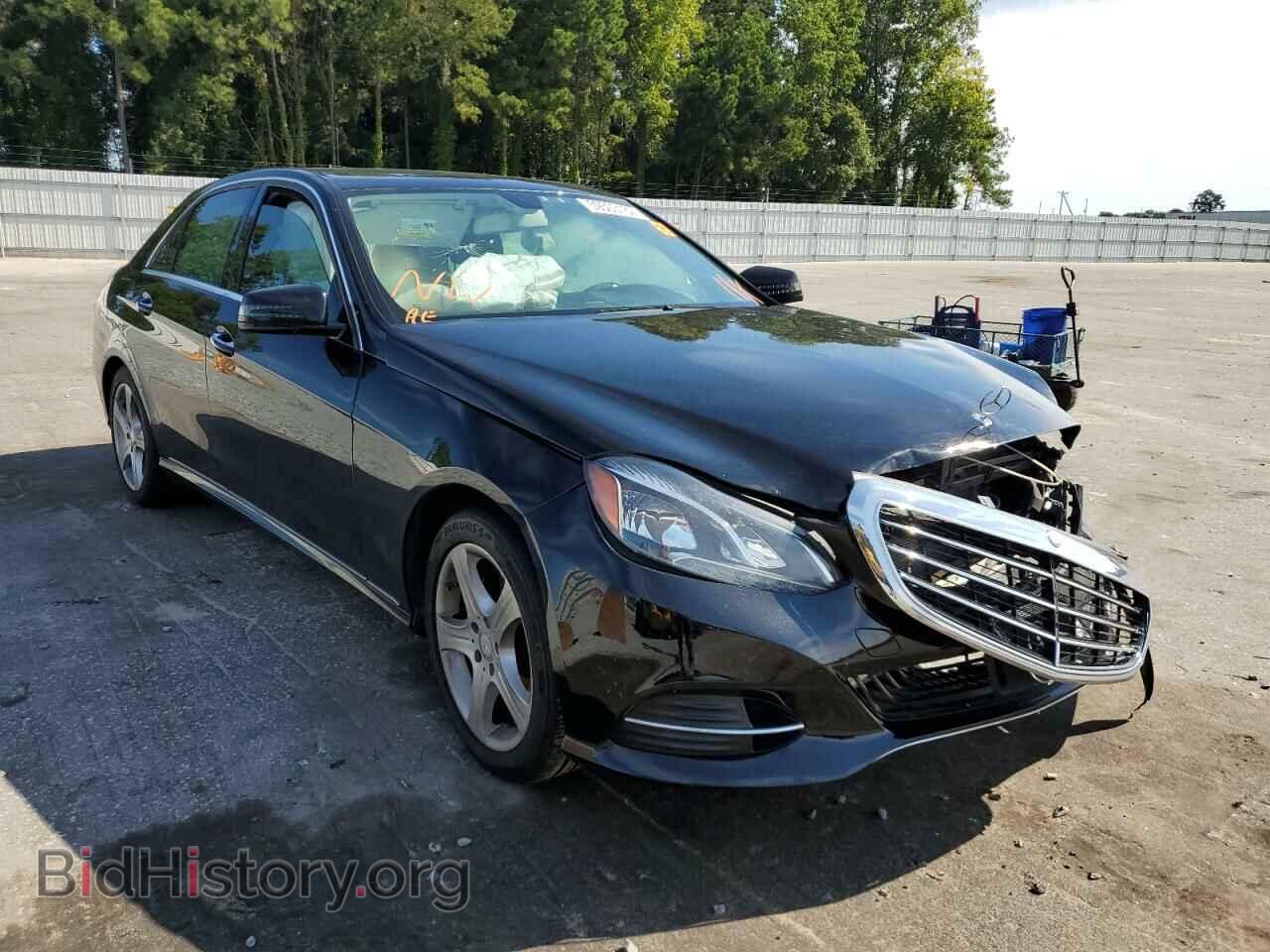 Photo WDDHF8JB2EA874695 - MERCEDES-BENZ E-CLASS 2014