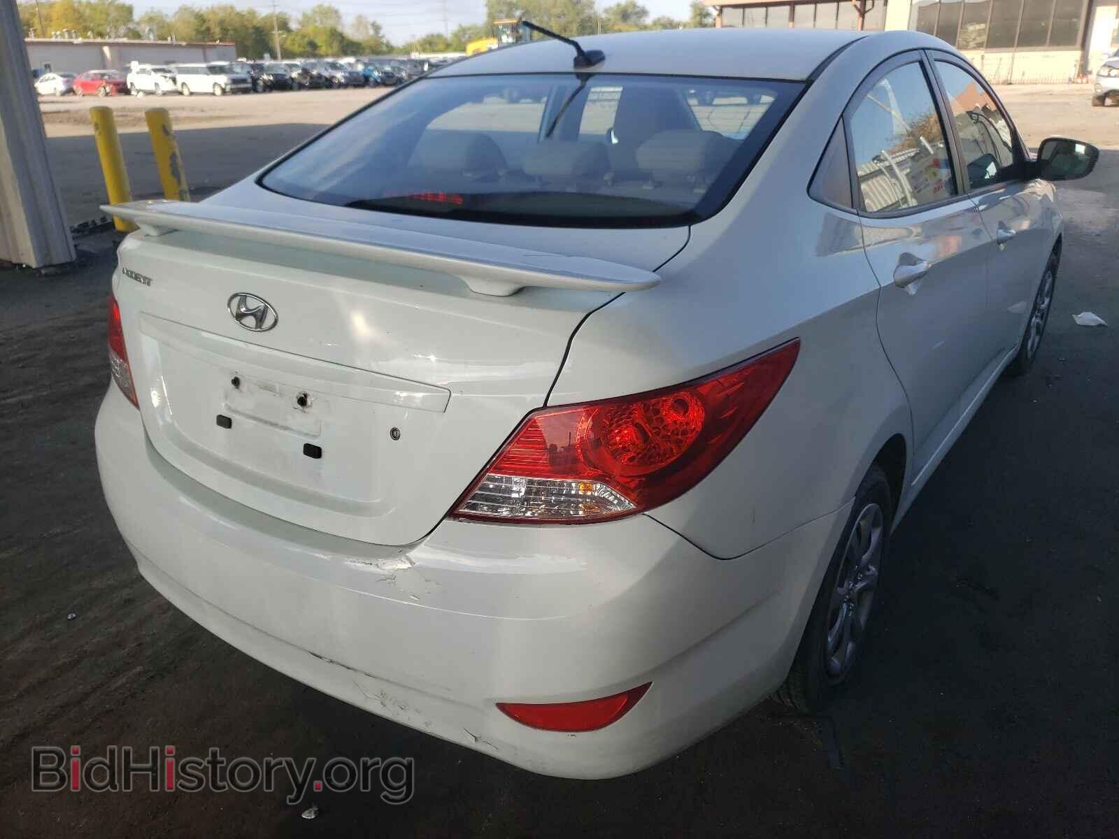 2013 HYUNDAI ACCENT - VIN: KMHCT4AE0DU533143 - Фото 4