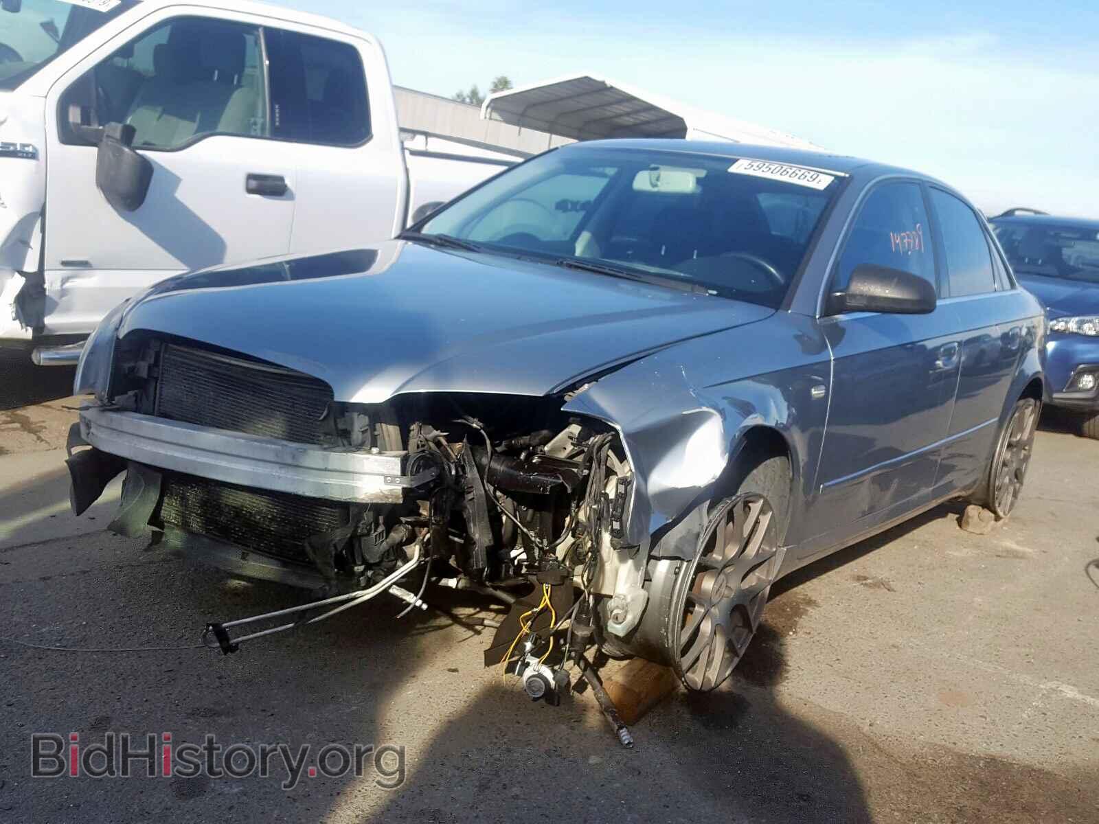 2005 AUDI A4 - VIN: WAUDF78EX5A531603 - Фото 2
