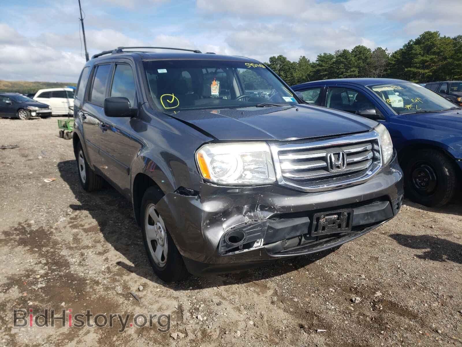 Фотография 5FNYF4H22CB038494 - HONDA PILOT 2012
