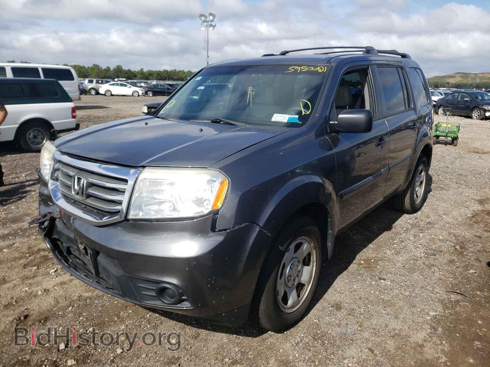 2012 HONDA PILOT - VIN: 5FNYF4H22CB038494 - Фото 2