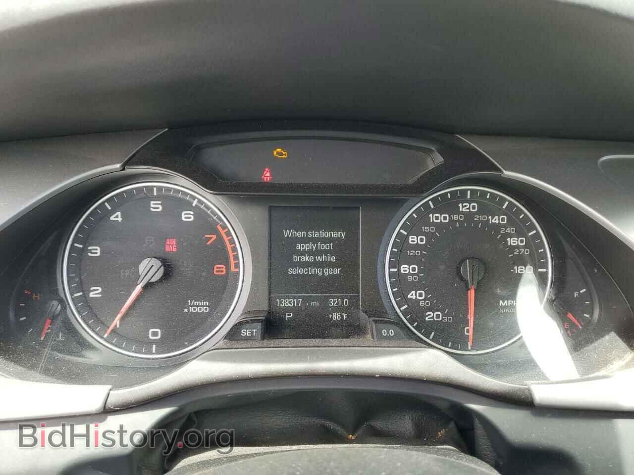 2012 AUDI A4 - VIN: WAUWFAFL6CA003514 - Фото 9