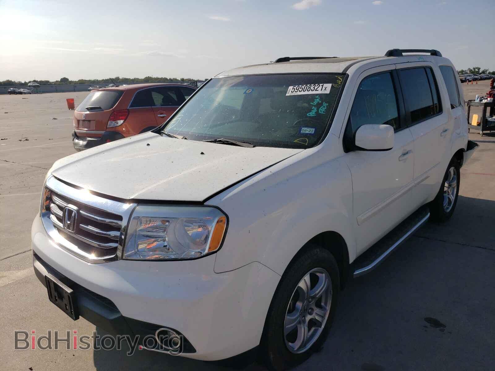 2012 HONDA PILOT - VIN: 5FNYF3H5XCB033306 - Фото 2