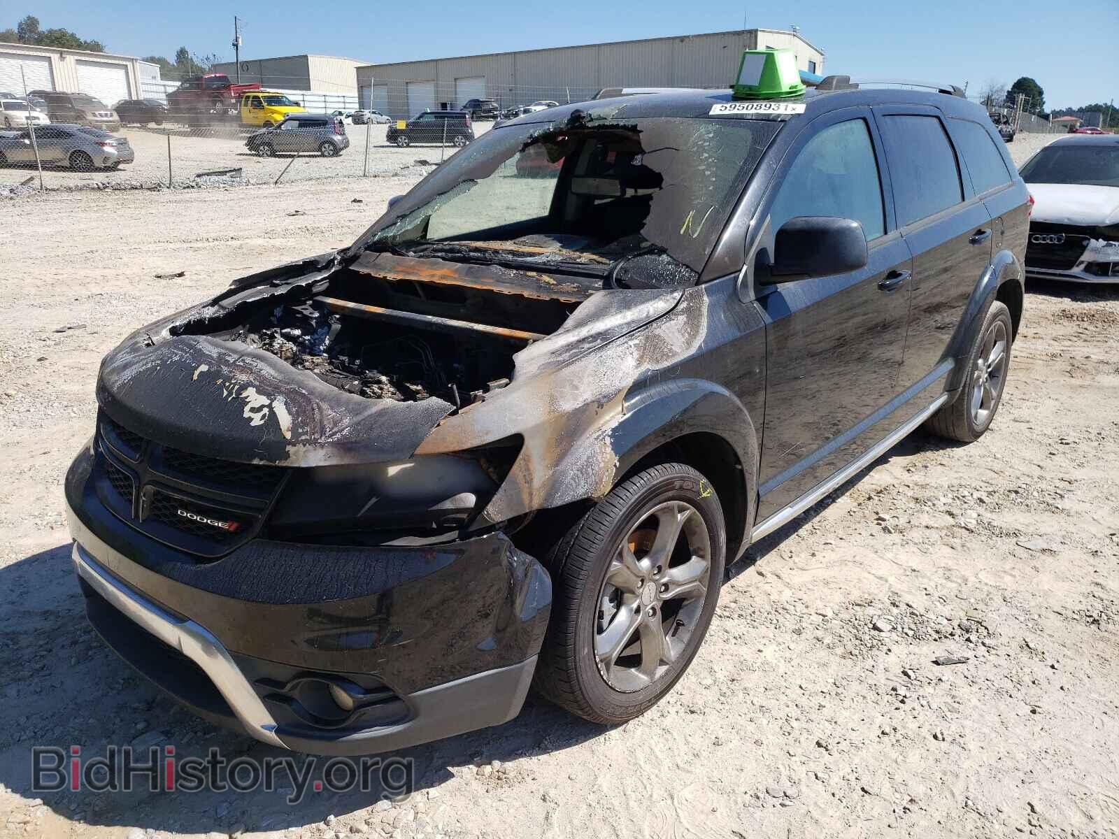 2015 DODGE JOURNEY - VIN: 3C4PDCGB9FT517188 - Фото 2
