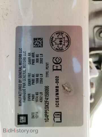 2015 BUICK VERANO - VIN: 1G4PP5SK2F4158066 - Фото 10