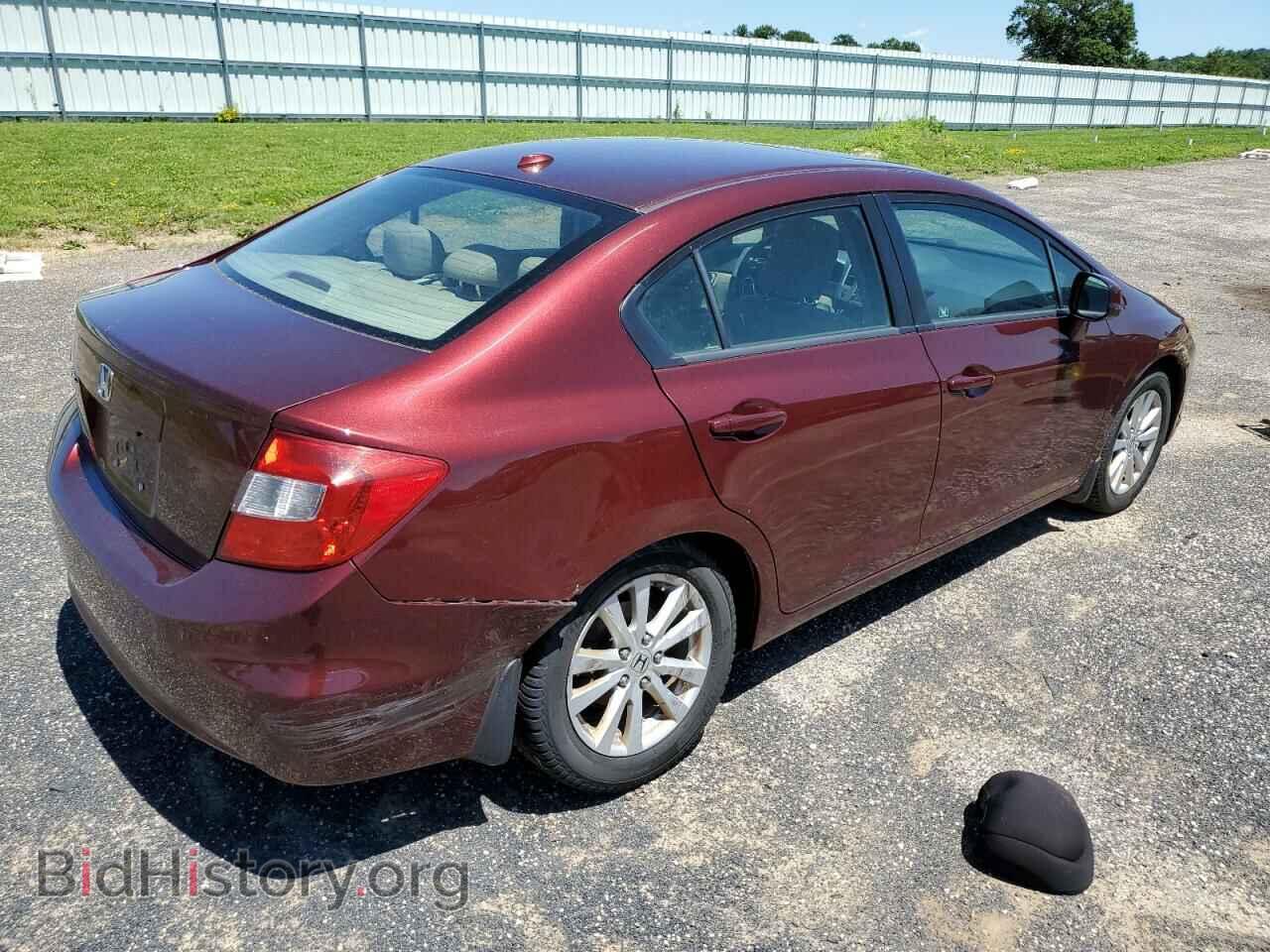2012 HONDA CIVIC - VIN: 19XFB2F93CE041644 - Фото 3