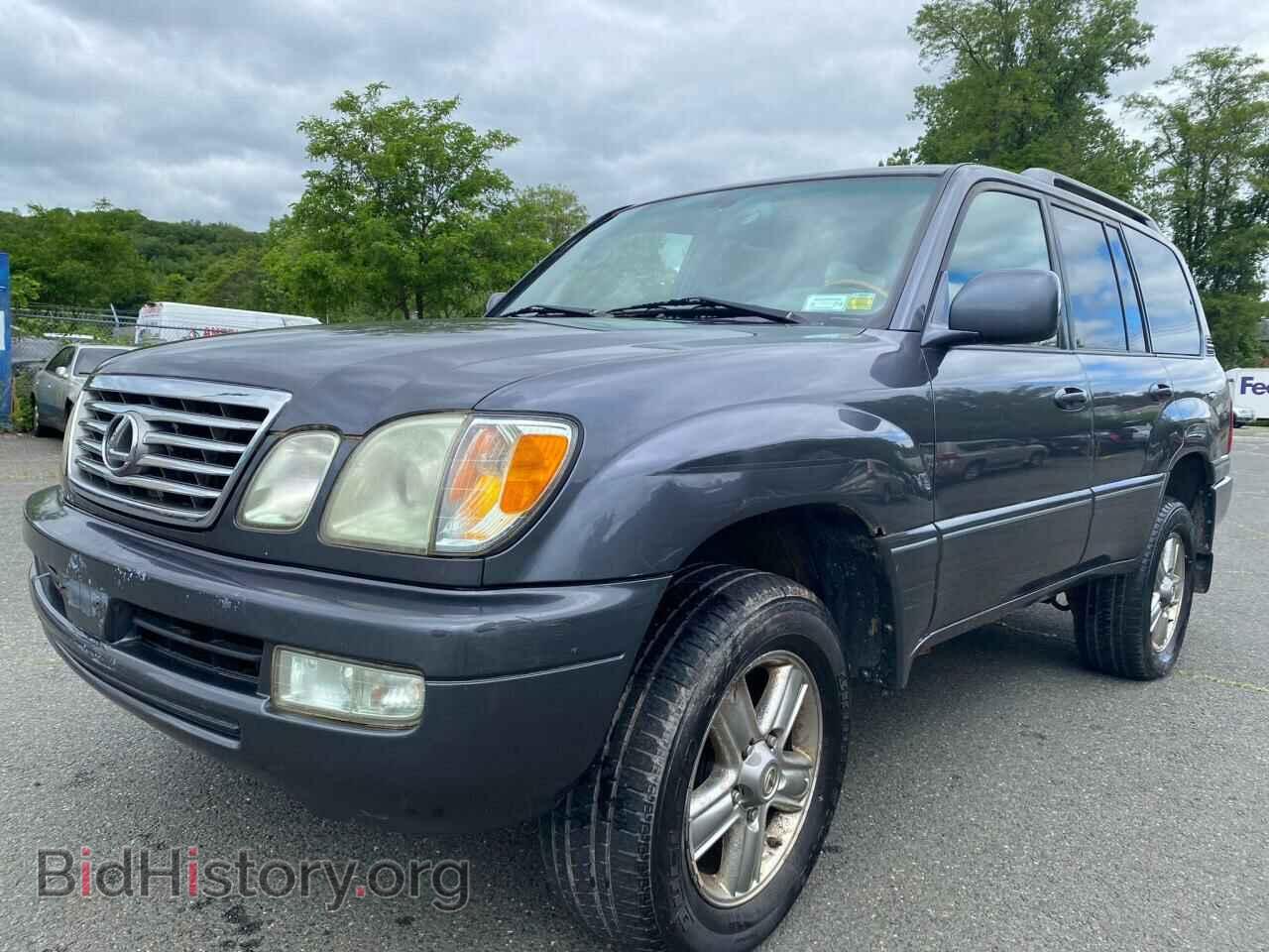 2007 LEXUS LX470 - VIN: JTJHT00W674021577 - Фото 2