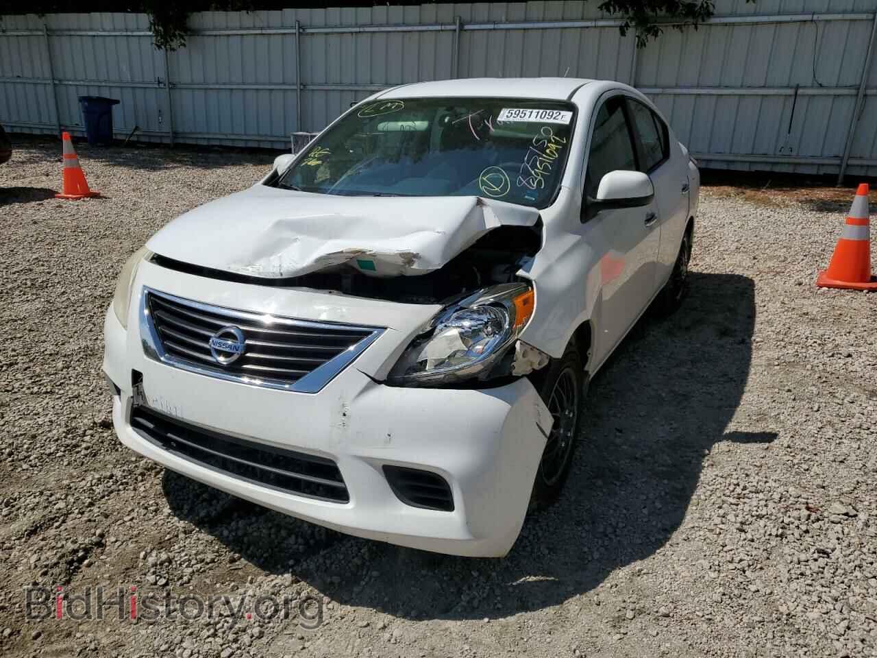 2012 NISSAN VERSA - VIN: 3N1CN7AP1CL875150 - Фото 2