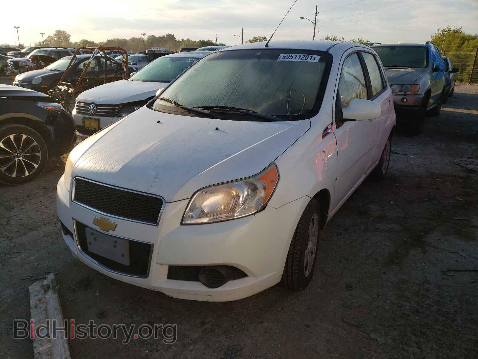2009 CHEVROLET AVEO - VIN: KL1TD66E19B671502 - Фото 2