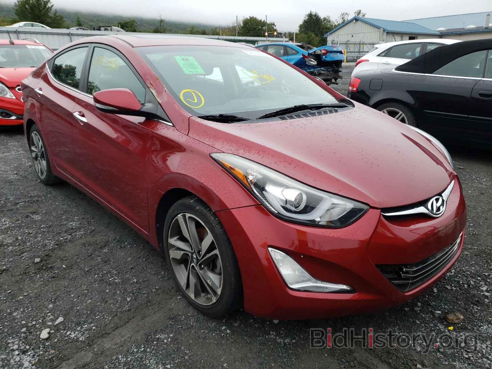 Photo 5NPDH4AEXEH494423 - HYUNDAI ELANTRA 2014