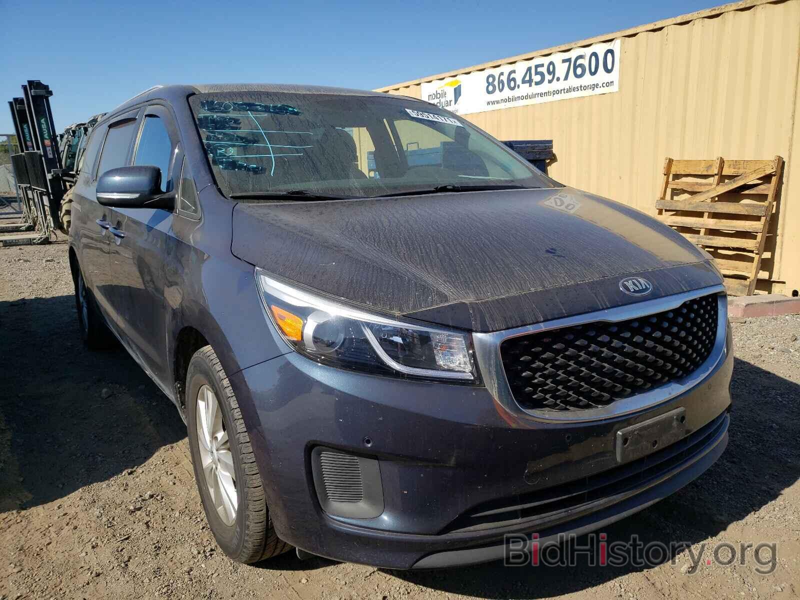 Photo KNDMB5C18G6208793 - KIA SEDONA 2016