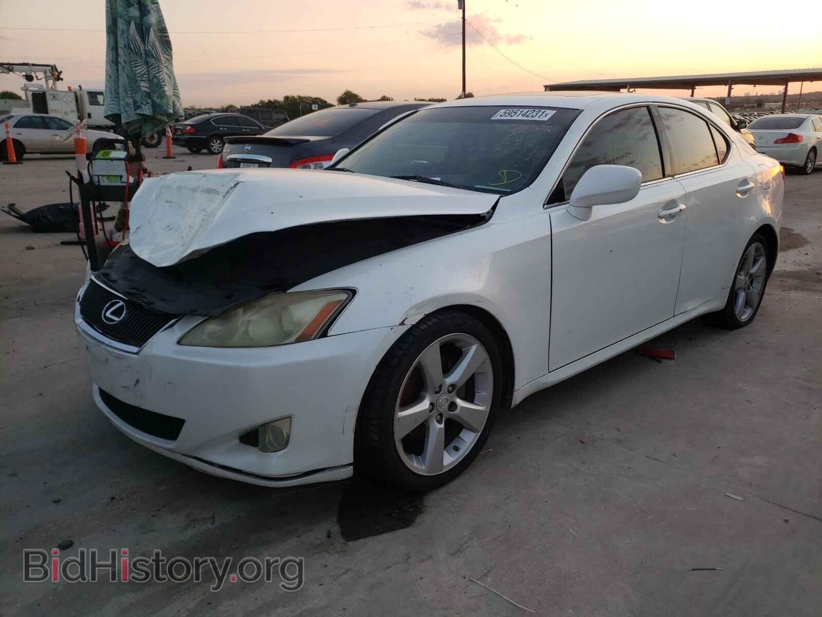 2008 LEXUS IS - VIN: JTHBK262482077590 - Фото 2
