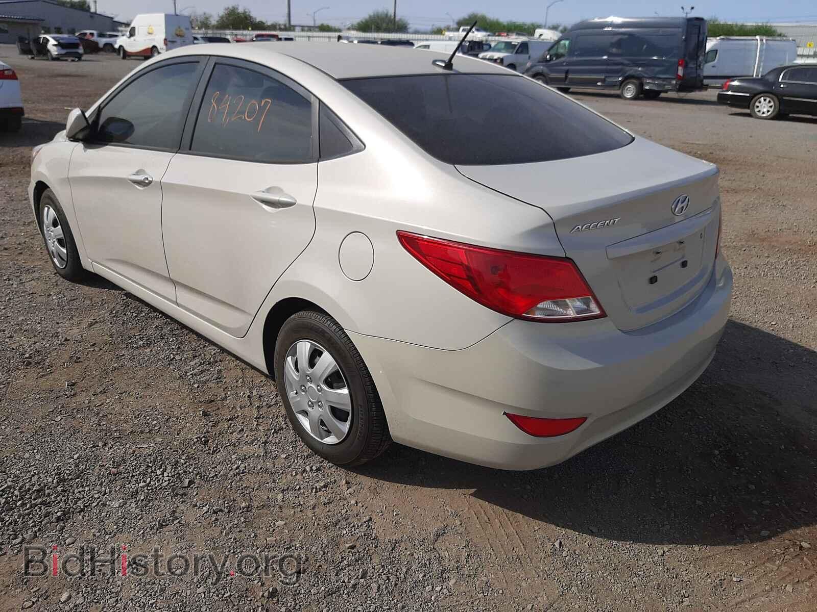 2016 HYUNDAI ACCENT - VIN: KMHCT4AE8GU949638 - Фото 3