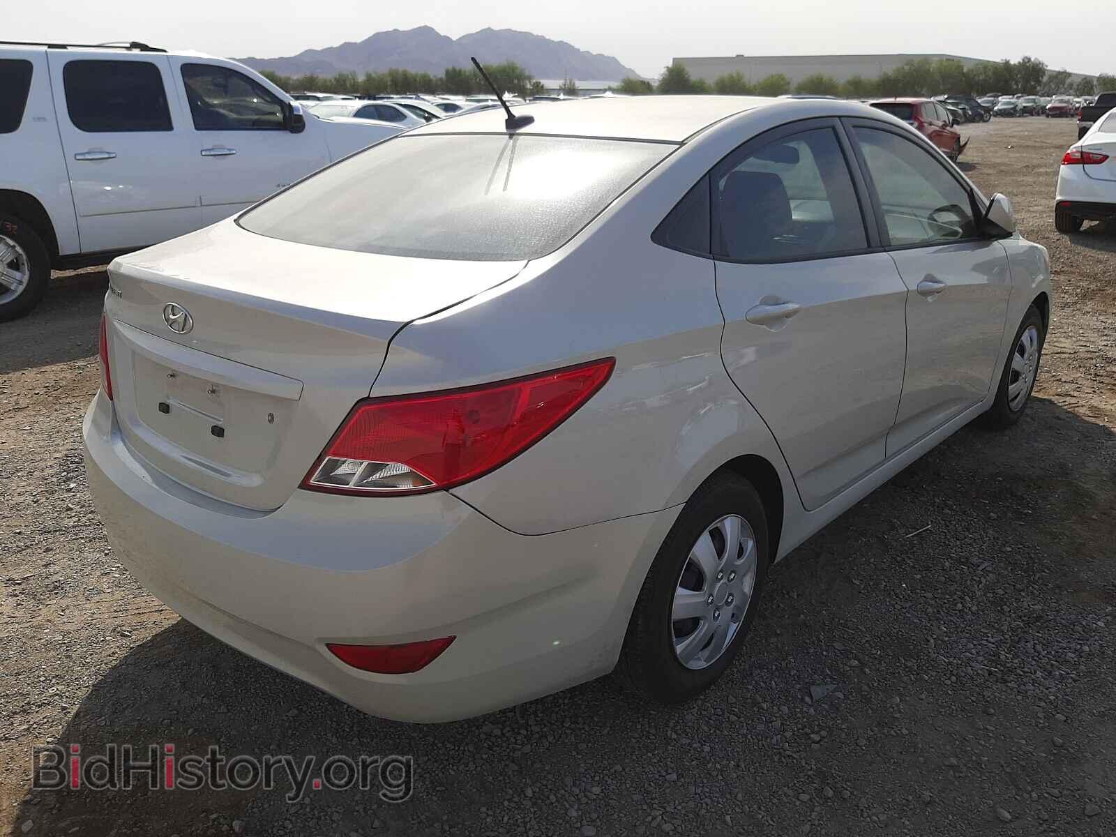 2016 HYUNDAI ACCENT - VIN: KMHCT4AE8GU949638 - Фото 4
