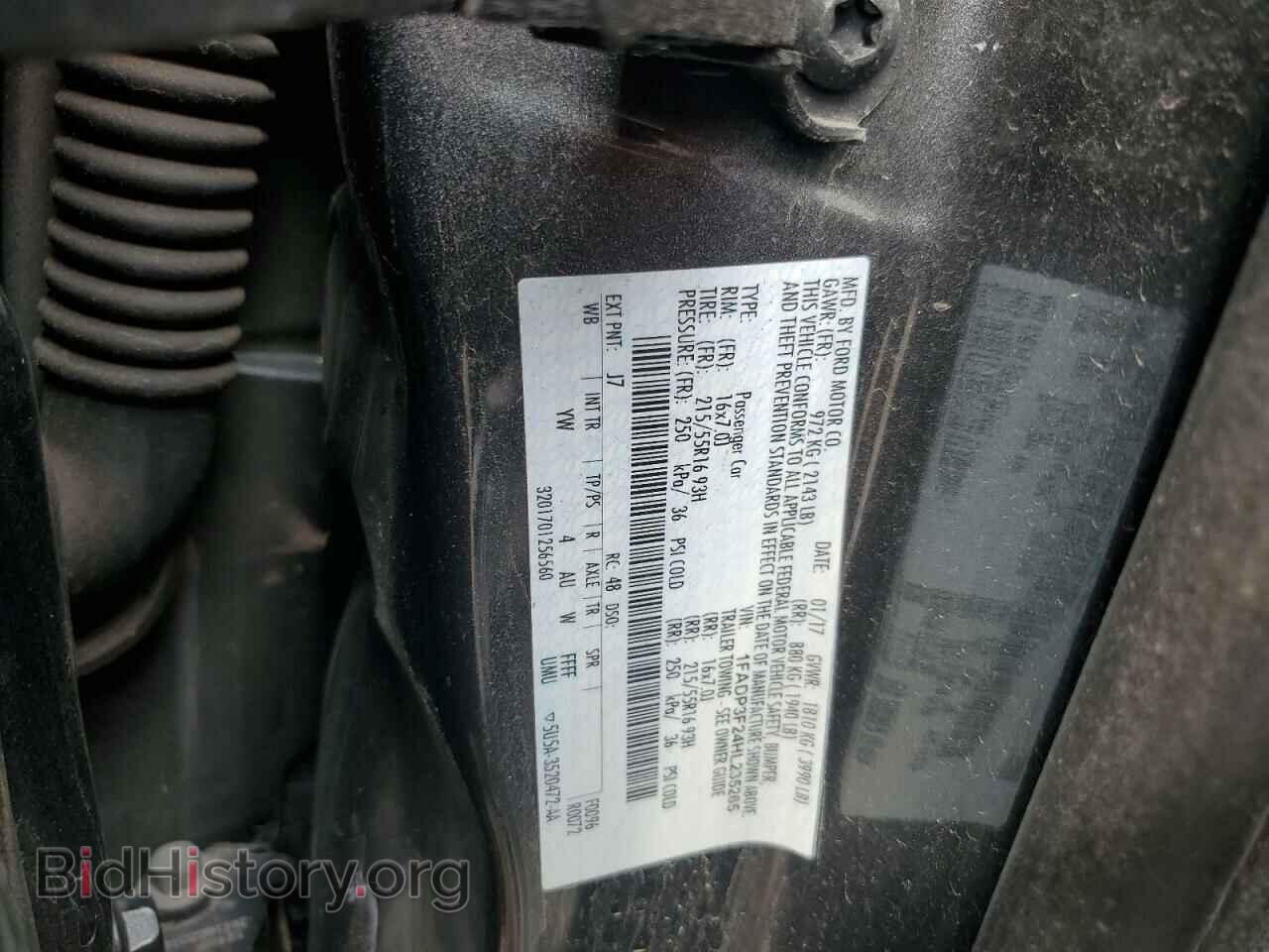 2017 FORD FOCUS - VIN: 1FADP3F24HL235265 - Фото 12