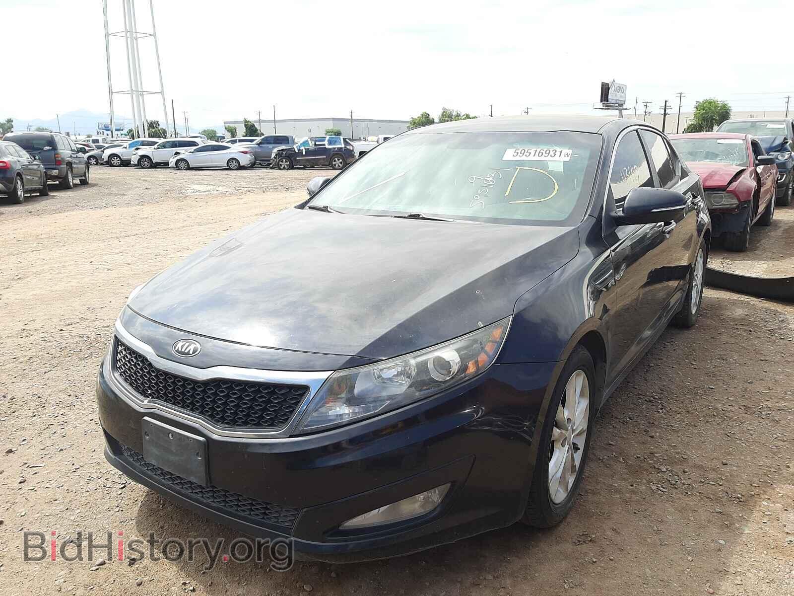 2013 KIA OPTIMA - VIN: 5XXGM4A75DG098601 - Фото 2