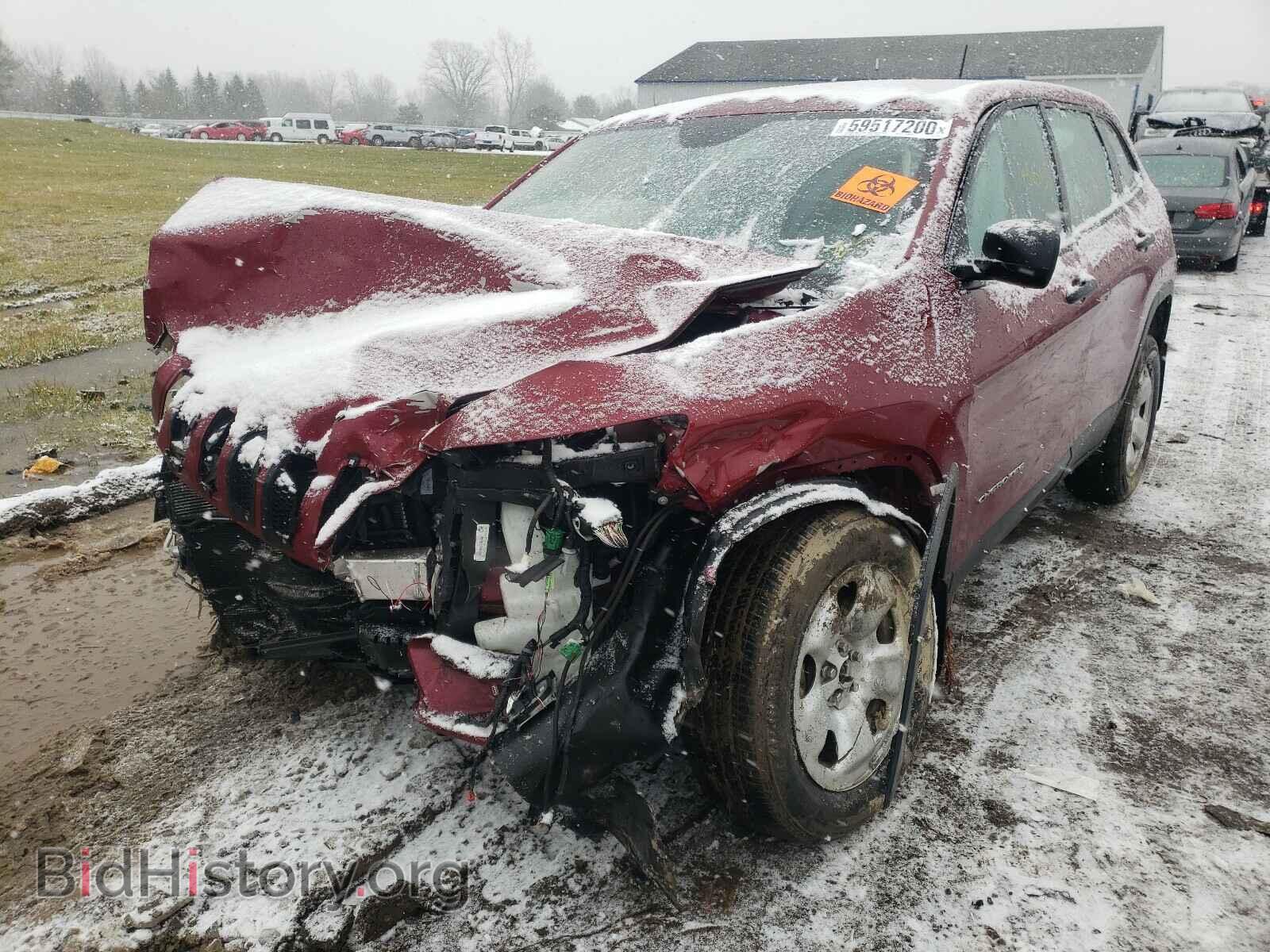 2016 JEEP CHEROKEE - VIN: 1C4PJMAB3GW148122 - Фото 2