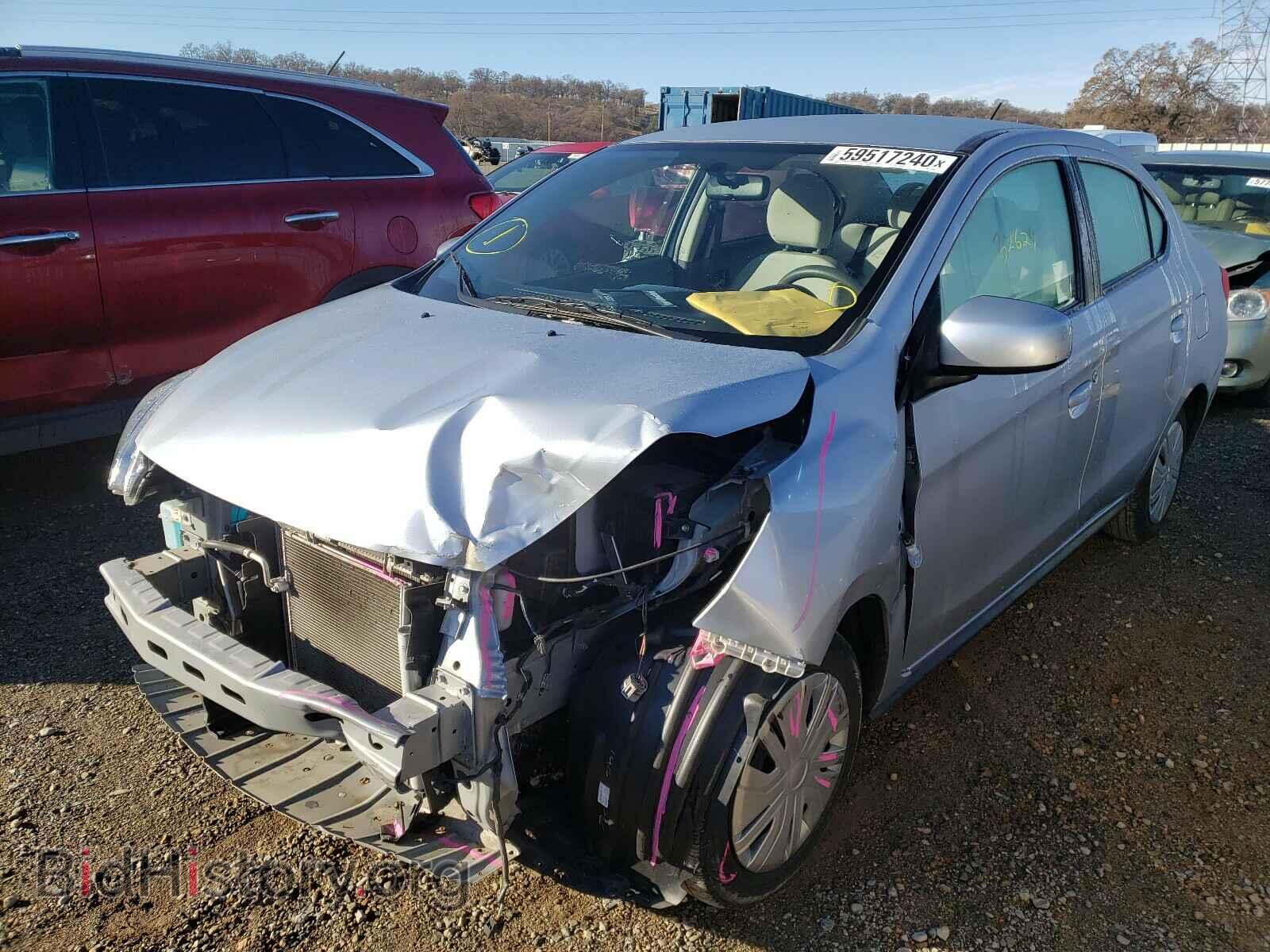 2019 MITSUBISHI MIRAGE - VIN: ML32F3FJ3KHF05887 - Фото 2