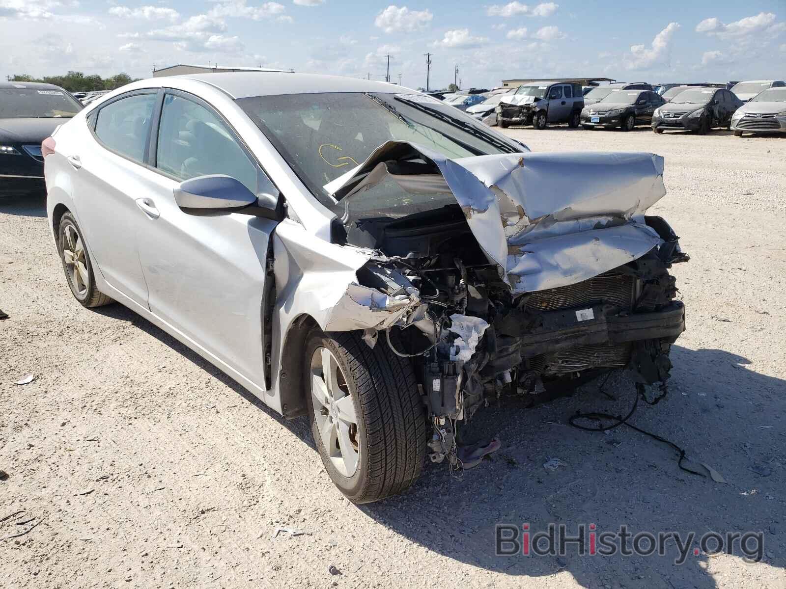 Photo KMHDH4AE0DU555536 - HYUNDAI ELANTRA 2013