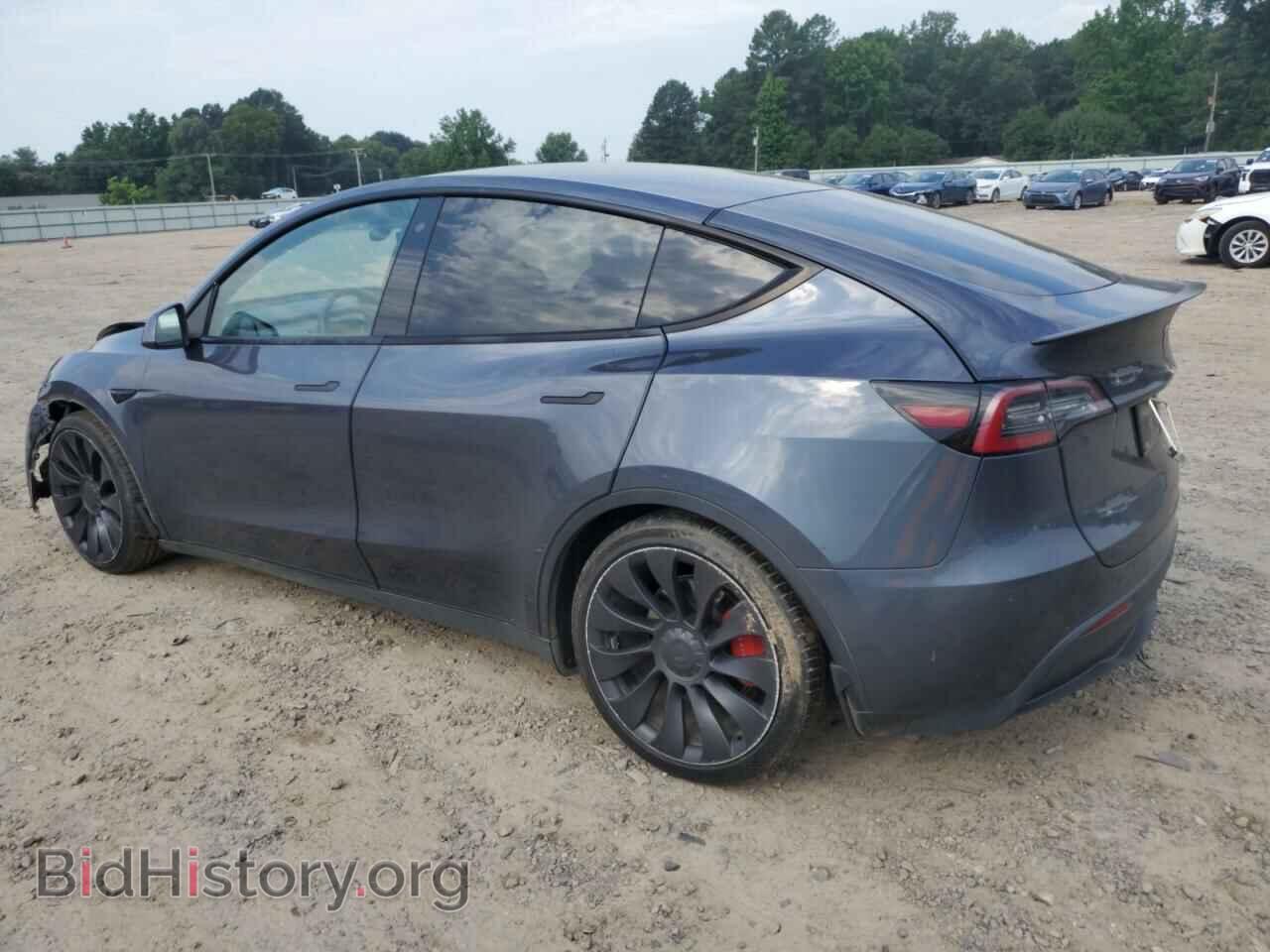 2020 TESLA MODEL Y - VIN: 5YJYGDEF8LF001406 - Фото 2
