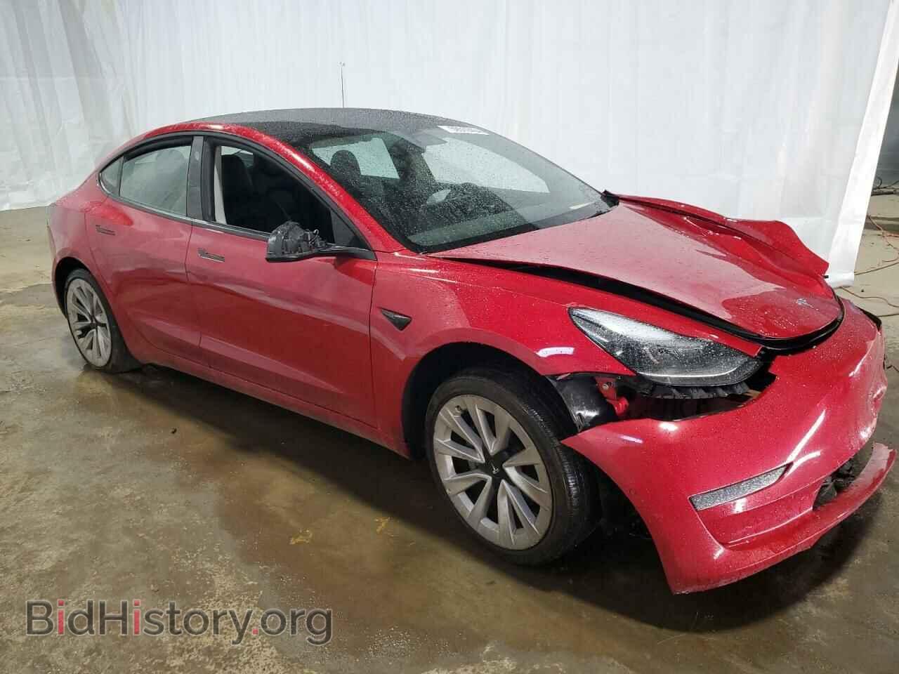 2022 TESLA MODEL 3 - VIN: 5YJ3E1EA5NF371041 - Photo 4