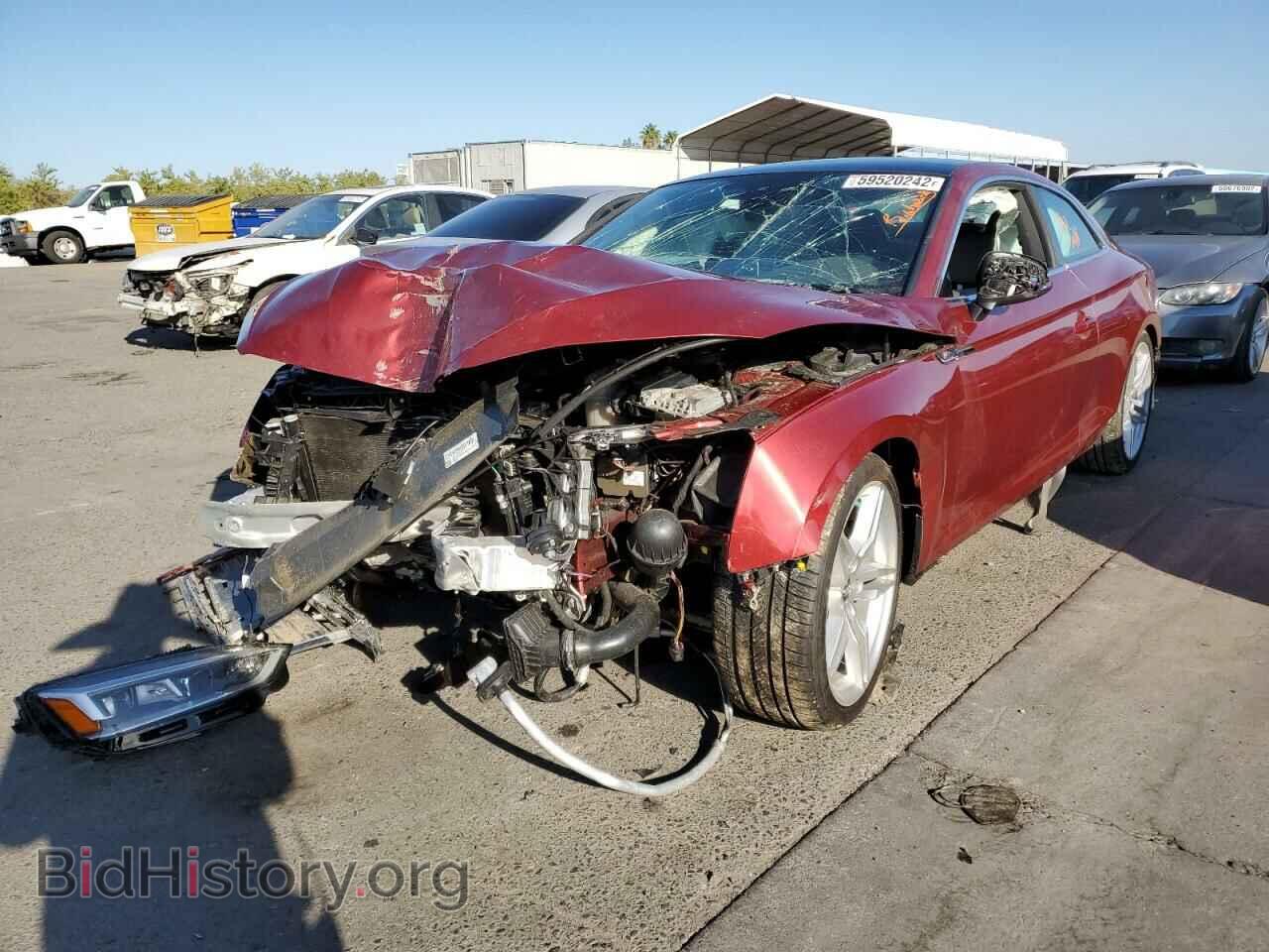 2018 AUDI A5 - VIN: WAUTNAF57JA007169 - Фото 2