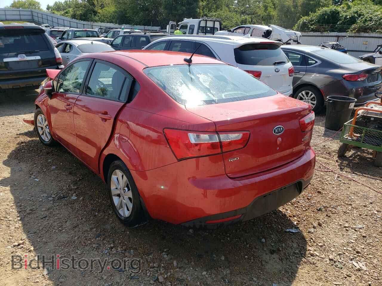 2012 KIA RIO - VIN: KNADN4A30C6049345 - Фото 3