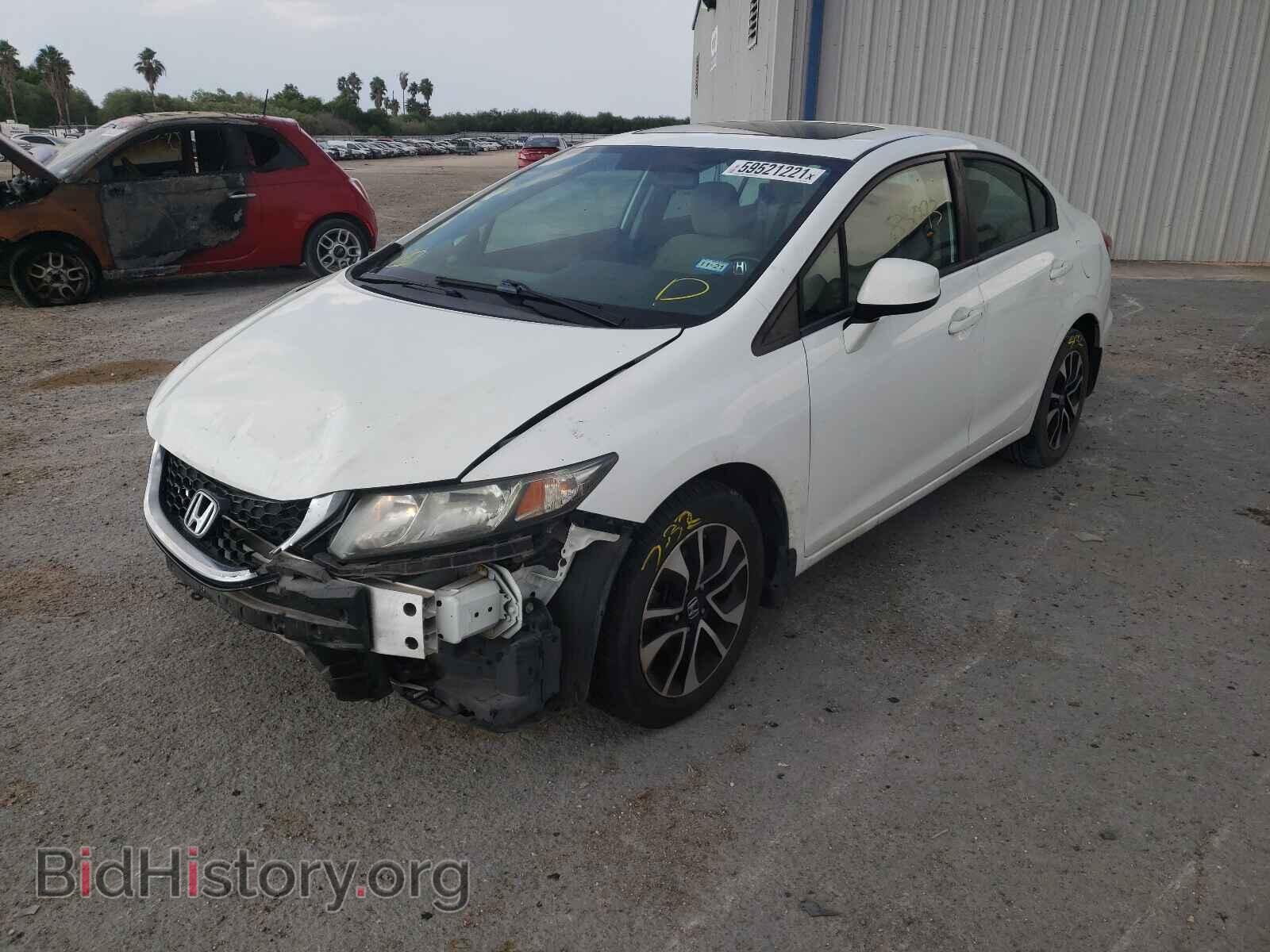 2013 HONDA CIVIC - VIN: 19XFB2F85DE285658 - Фото 2