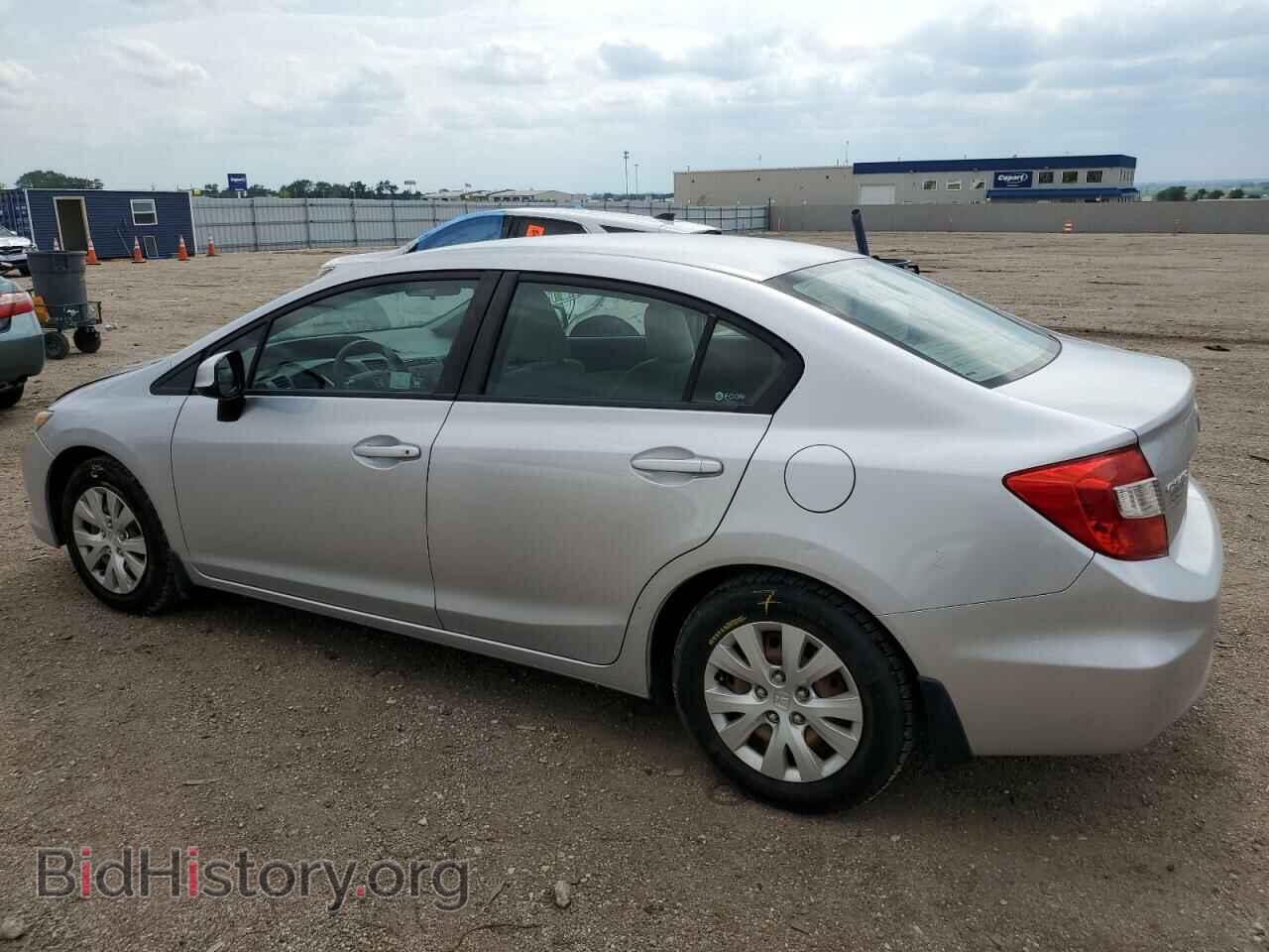2012 HONDA CIVIC - VIN: 2HGFB2F52CH308713 - Фото 2