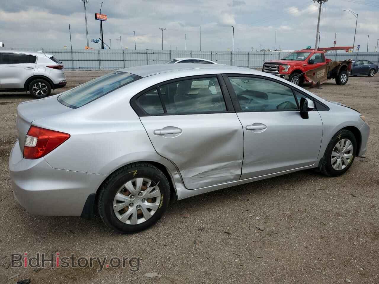 2012 HONDA CIVIC - VIN: 2HGFB2F52CH308713 - Фото 3