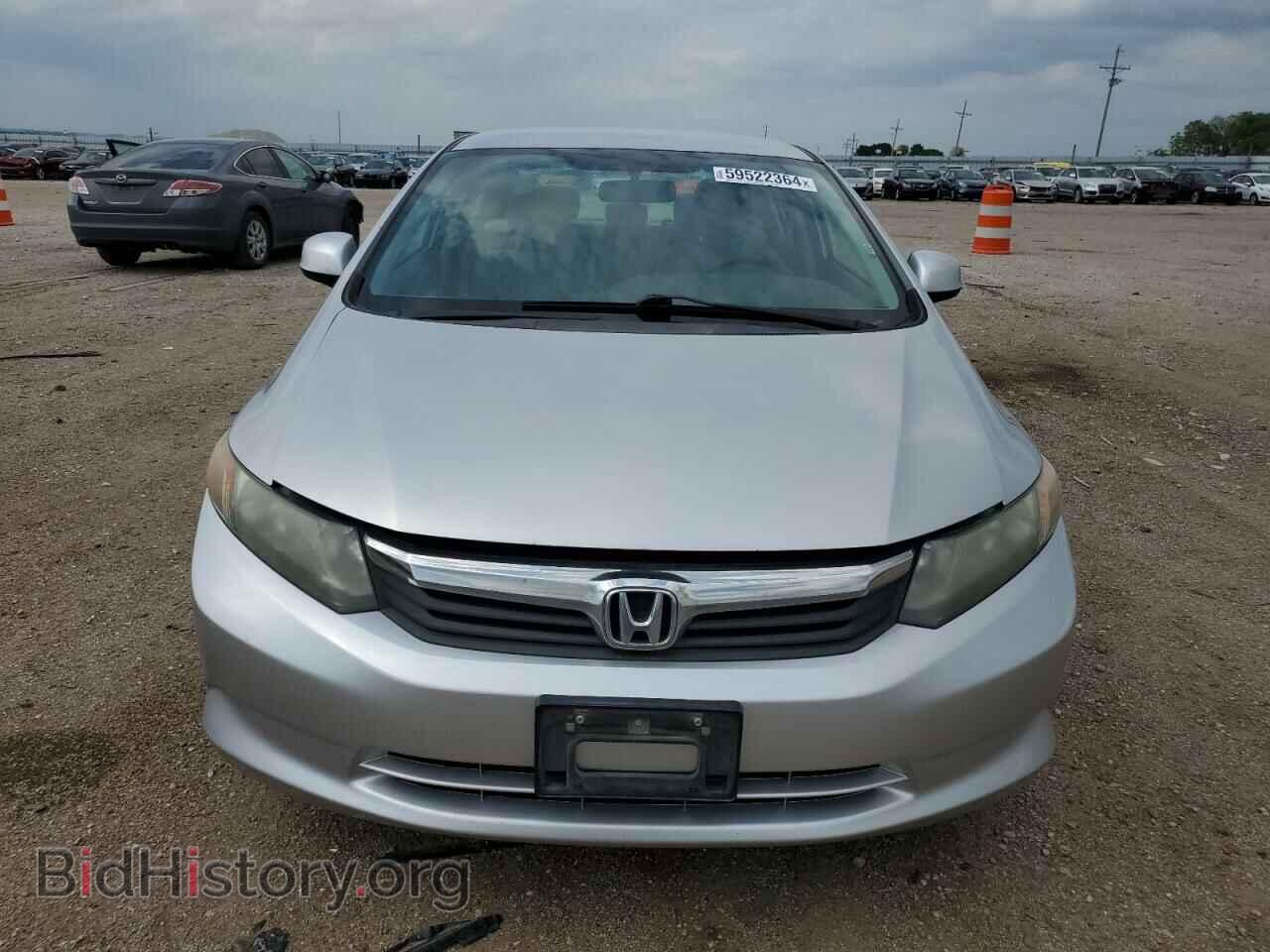 2012 HONDA CIVIC - VIN: 2HGFB2F52CH308713 - Фото 5