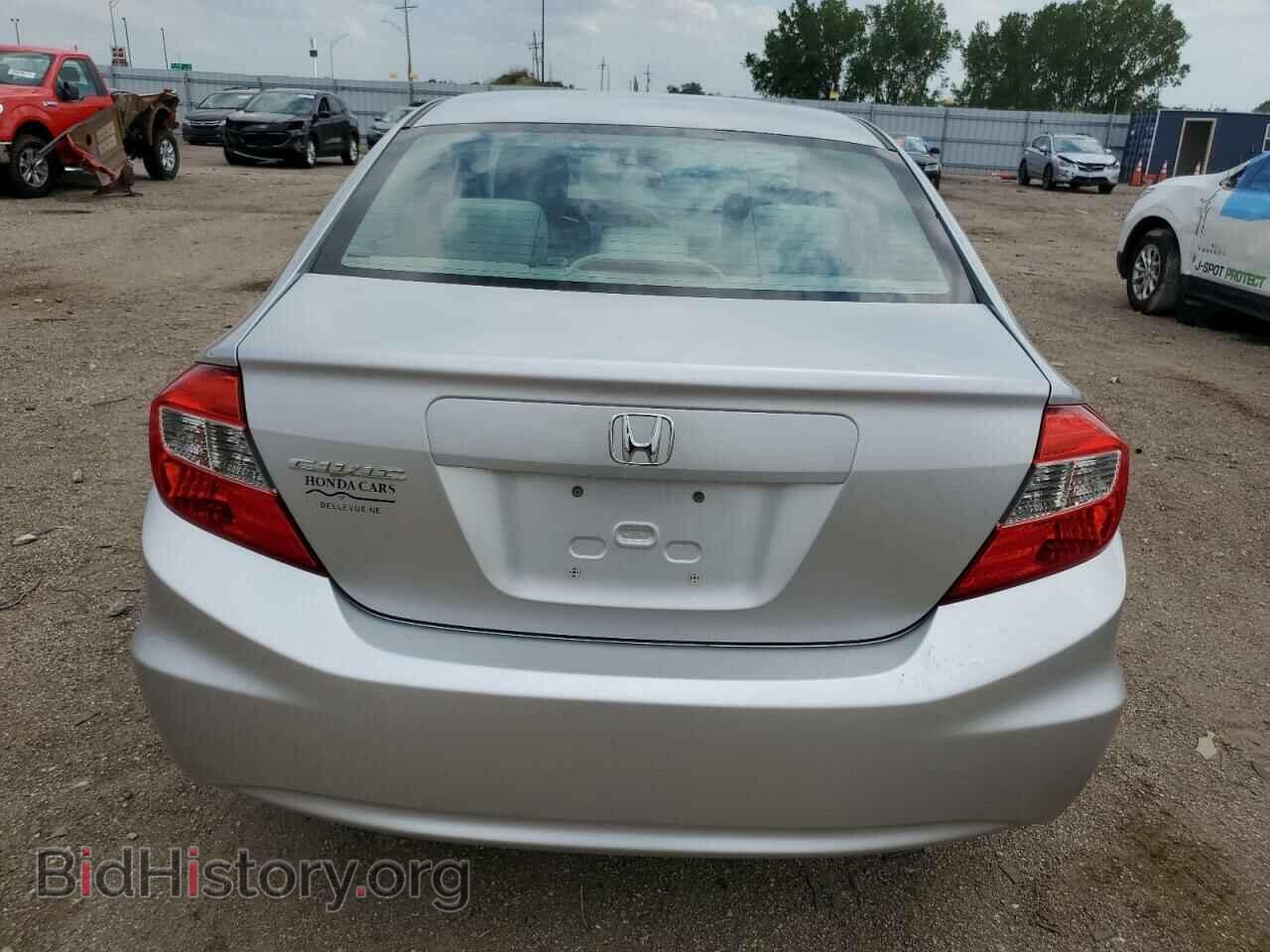 2012 HONDA CIVIC - VIN: 2HGFB2F52CH308713 - Фото 6