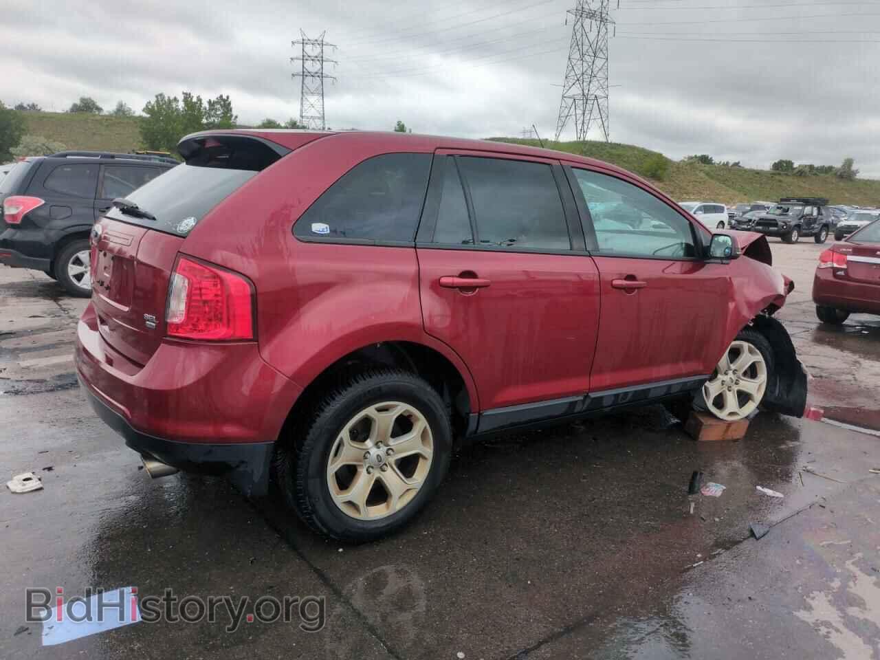 2014 FORD EDGE - VIN: 2FMDK4JC9EBB75747 - Фото 3