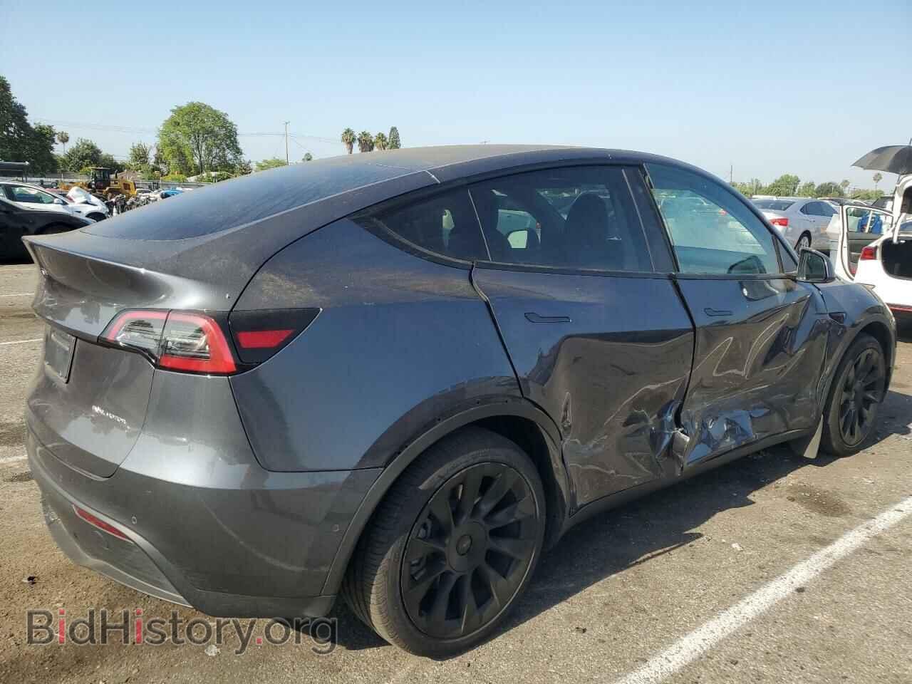 2022 TESLA MODEL Y - VIN: 7SAYGDEE6NF440990 - Фото 3