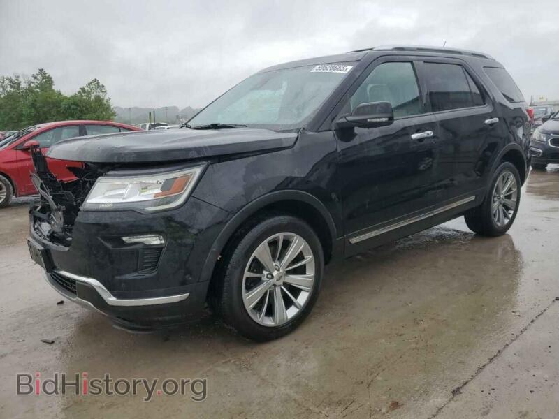 2018 Ford EXPLORER Limited (VIN 1FM5K8FH8JGB99931) — photo 1 of 16, Copart, damage: front end