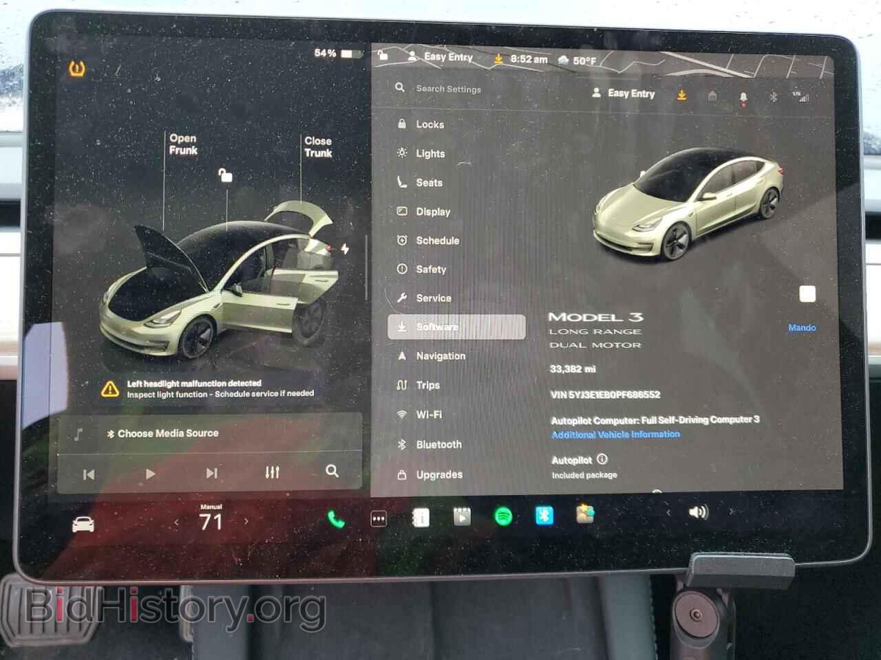 2023 TESLA MODEL 3 - VIN: 5YJ3E1EB0PF686552 - Photo 9