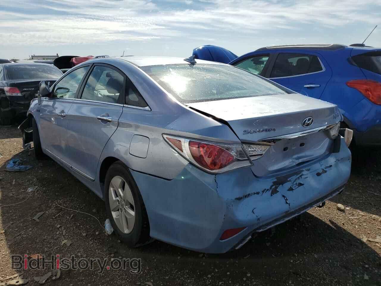 2012 HYUNDAI SONATA - VIN: KMHEC4A48CA020304 - Фото 3