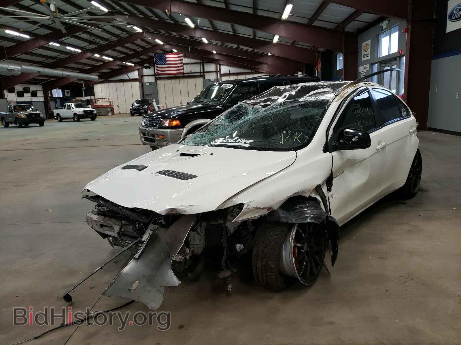 2014 MITSUBISHI EVO - VIN: JA32W8FV5EU012815 - Фото 2